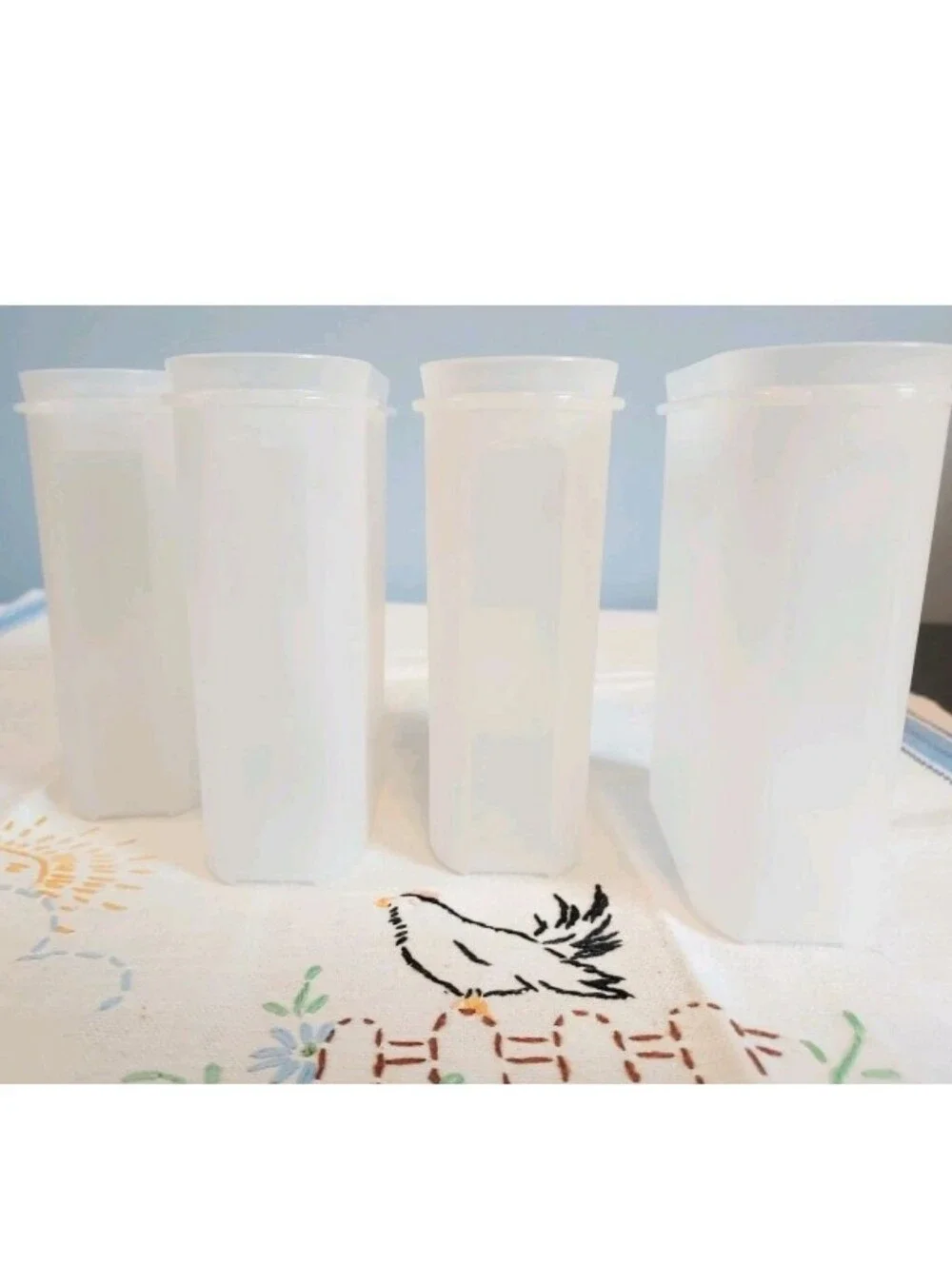 TUPPERWARE Spice Containers (4)  Large 4